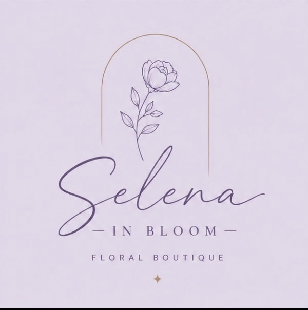 Selena in Bloom Floral Boutique logo